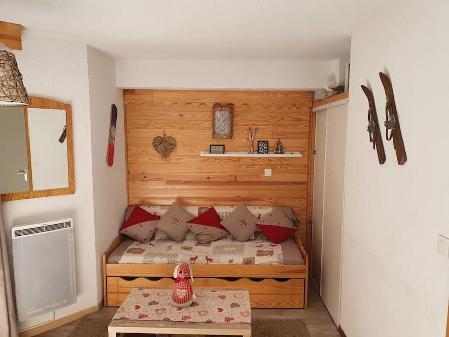 Spacieux Appartement 37M2-T3-Rdc-6 Personnes-100M Remontees Valmeinier Bagian luar foto