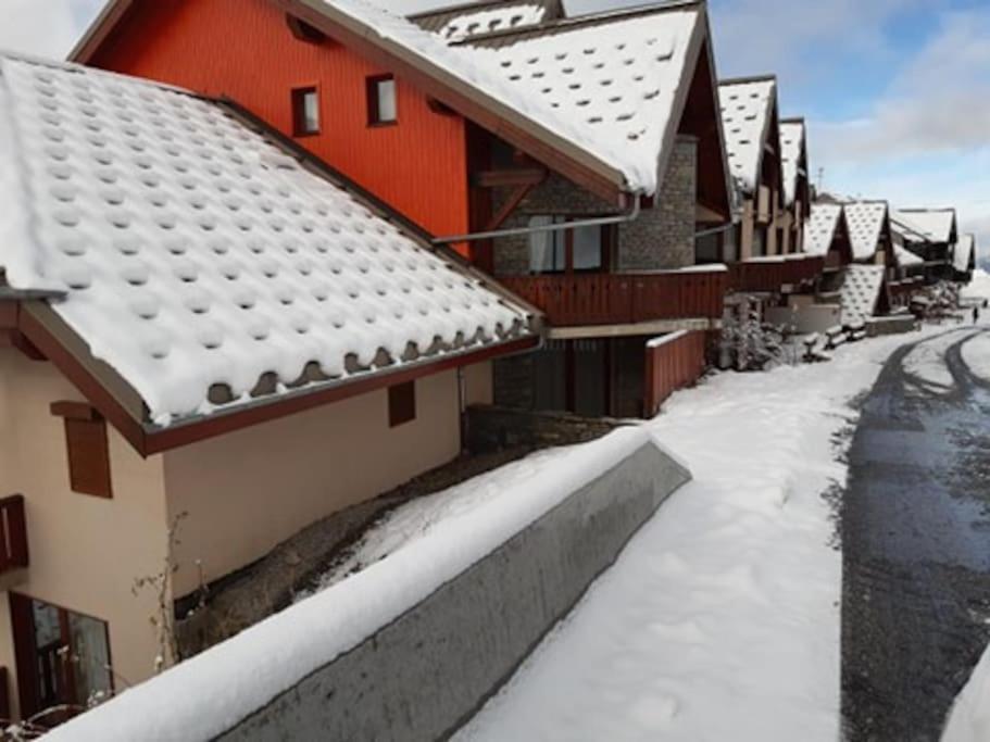 Spacieux Appartement 37M2-T3-Rdc-6 Personnes-100M Remontees Valmeinier Bagian luar foto